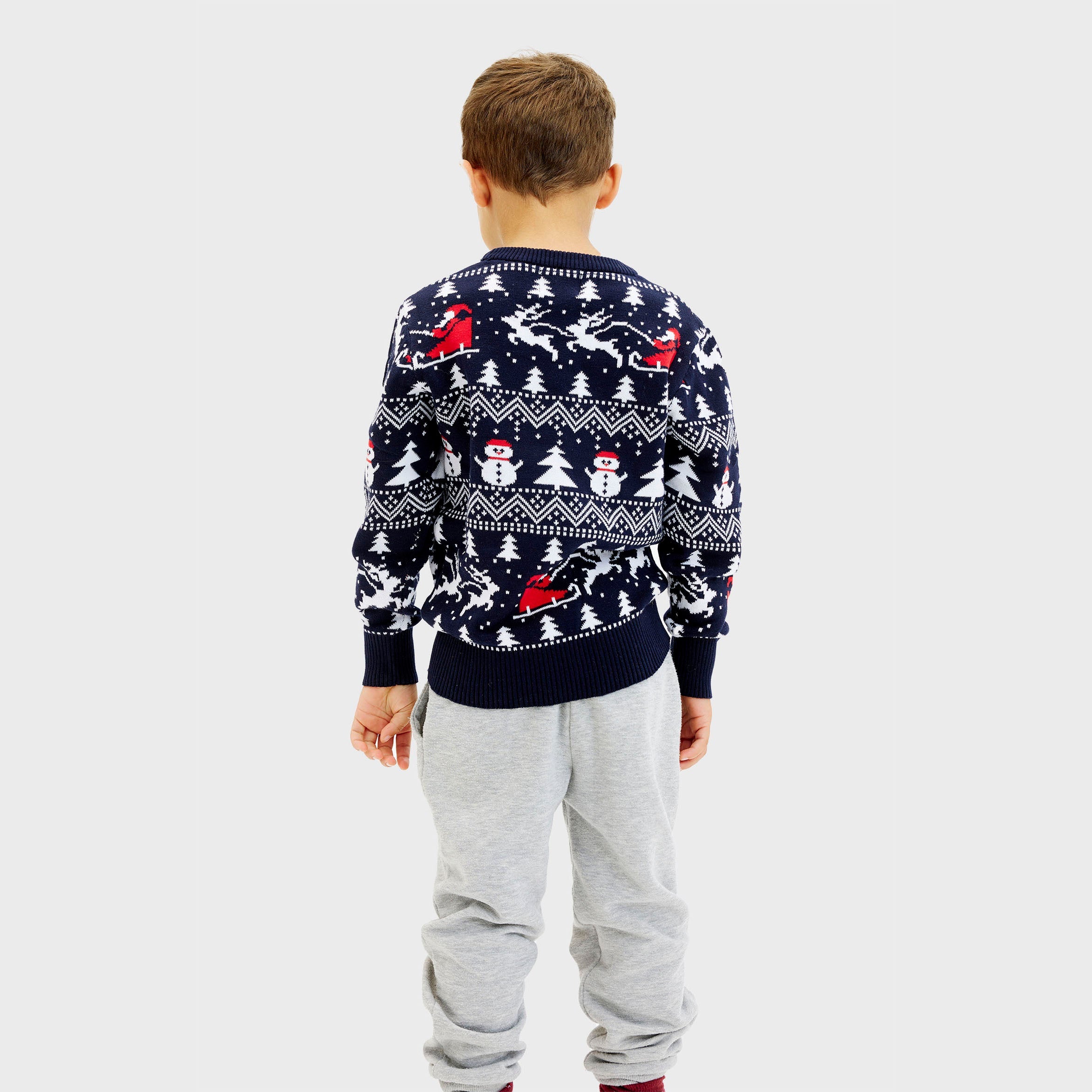 The stylish christmas sweater - child.